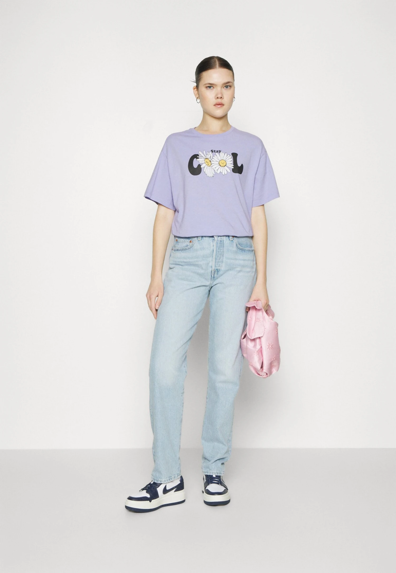 Even&Odd T-Shirts Med Print - Purple 7 Even&Odd T-Shirts Med Print - Purple - Bilde 5