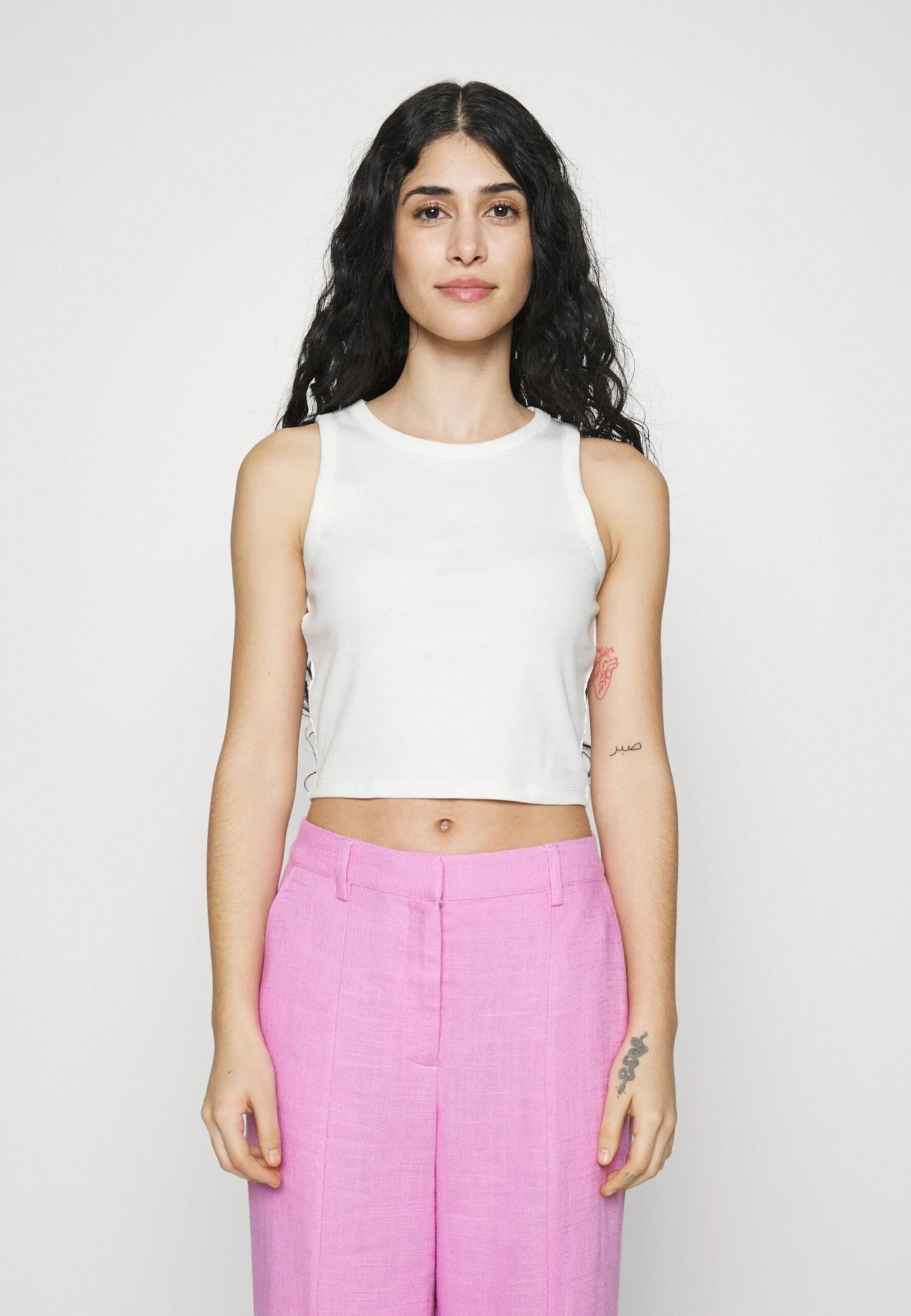 2 Pack - Topper - Beige/White 7 2 Pack - Topper - Beige/White - Bilde 5