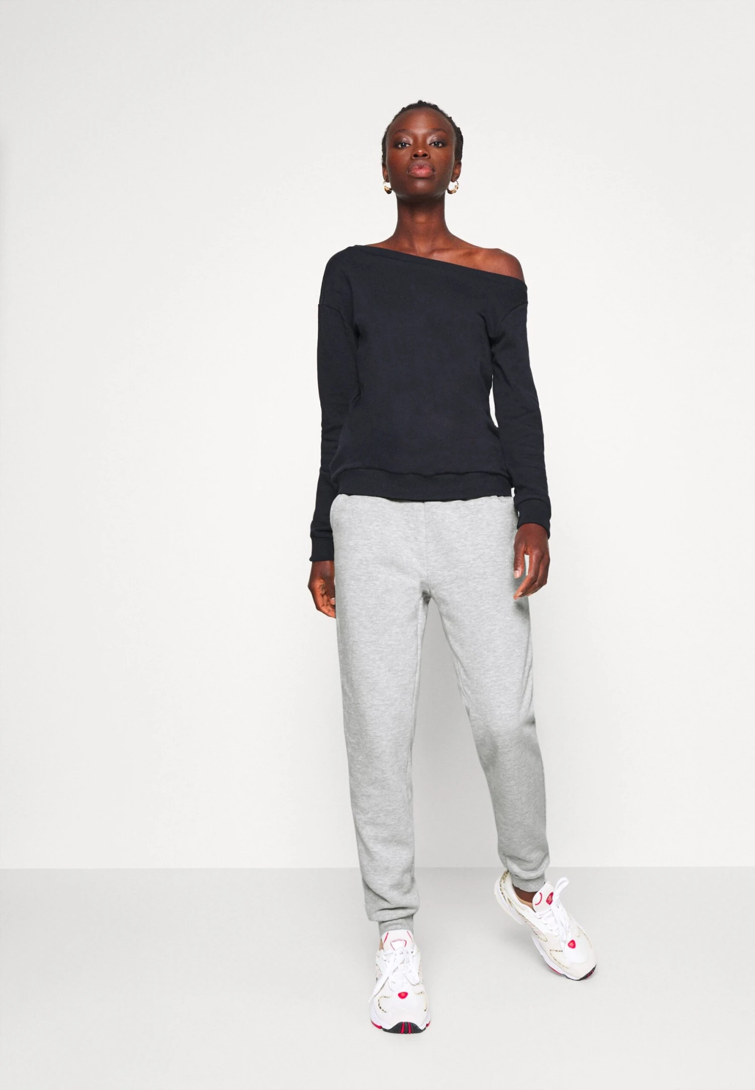 2Pack Regular Fit Joggers - Joggebukse - Black/Light Grey 4 2Pack Regular Fit Joggers - Joggebukse - Black/Light Grey - Bilde 2