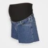Jeansshorts - Blue Denim 1 Jeansshorts - Blue Denim -Even&Odd f88781cfca914110a51a97ec17ff26e7