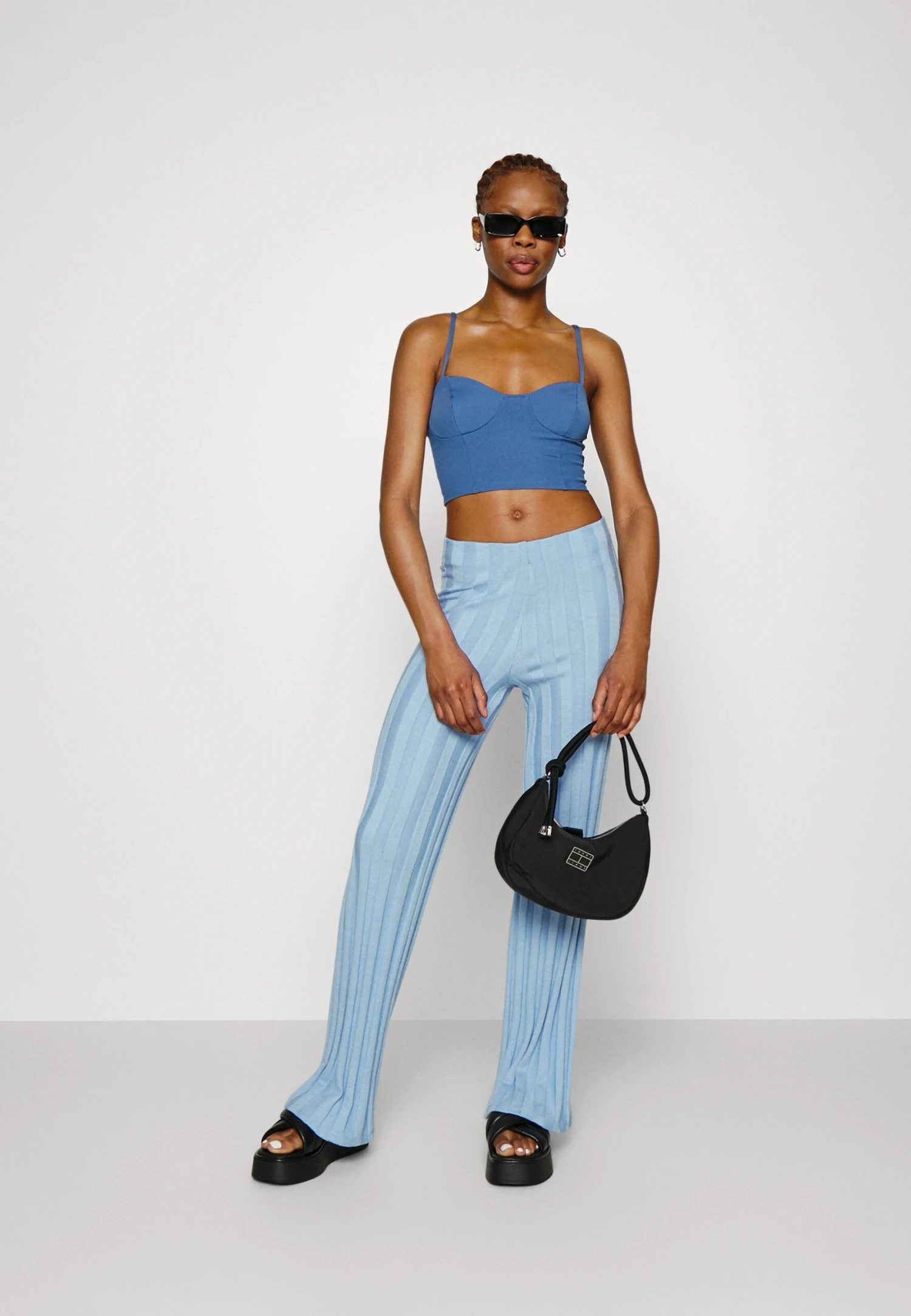 Even&Odd Topper - Light Blue 4 Even&Odd Topper - Light Blue - Bilde 2