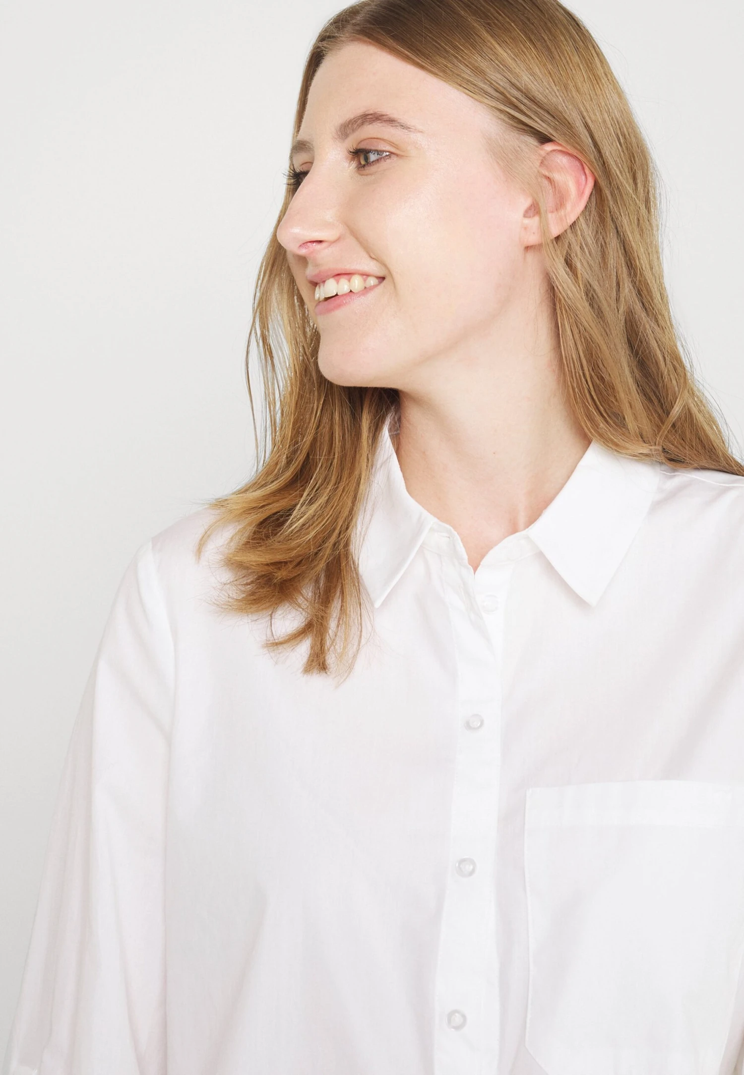 Even&Odd Bluse - White 8 Even&Odd Bluse - White - Bilde 6